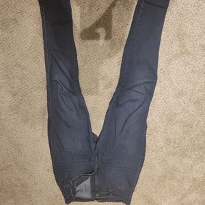 High rise skinny jeans